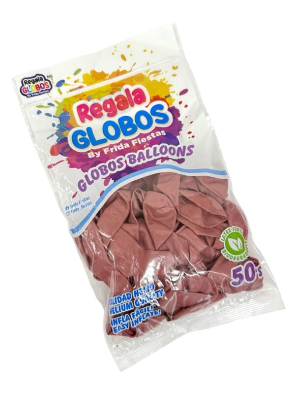 Bolsa de globos Palo de Rosa
