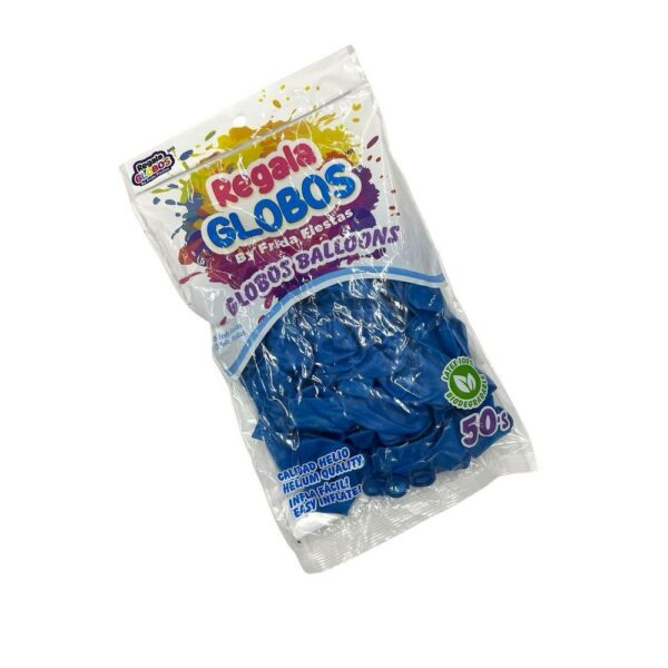 Bolsa de globos Azul Neon