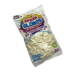 Bolsa de globos Blanco Perla