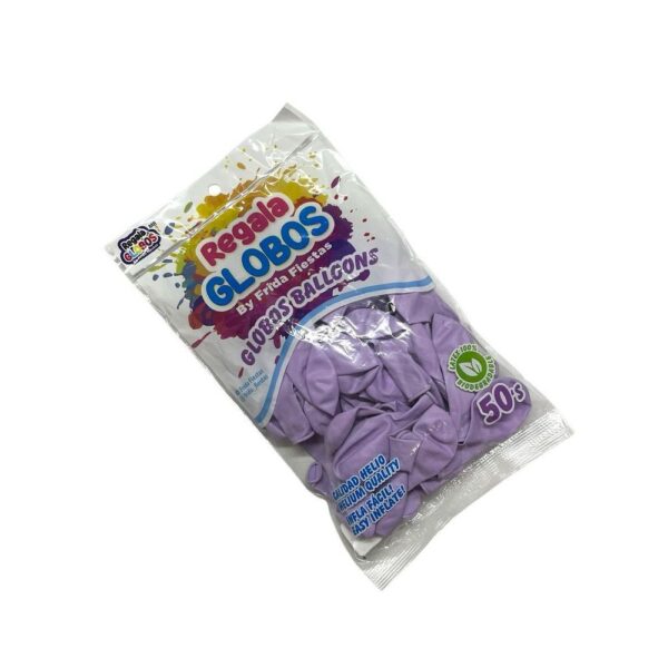 Bolsa de globos Lavanda Pastel