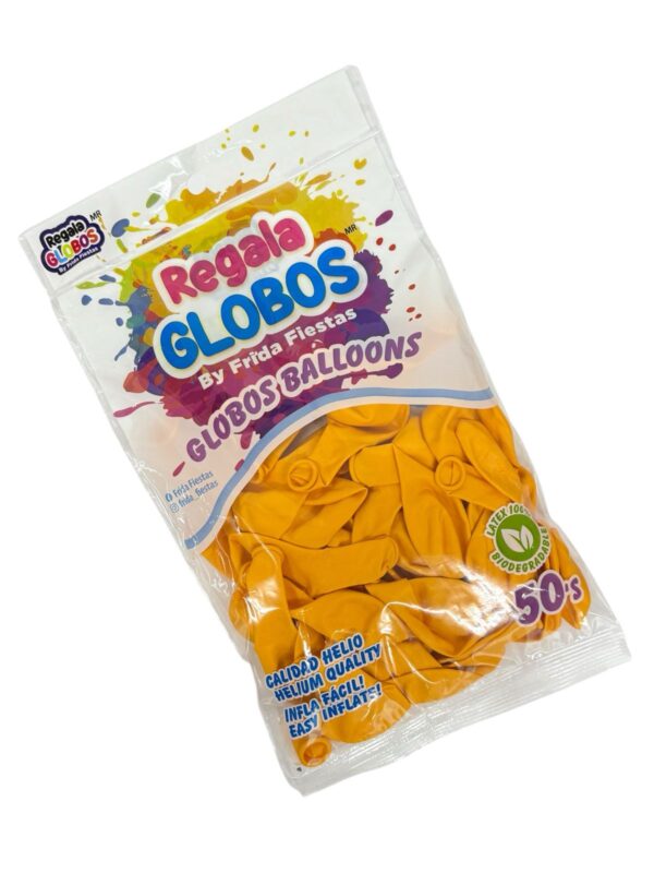Bolsa de globos Mostaza