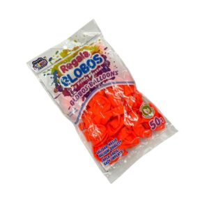 Bolsa de globos Naranja Neon