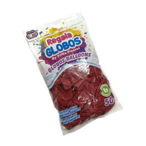 Bolsa de globos Rojo Cristal