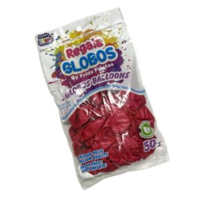 Bolsa de globos Rojo Metalico