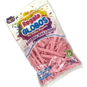 Bolsa de globos Rosa BB Pastel