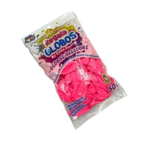 Bolsa de globos Rosa Neon