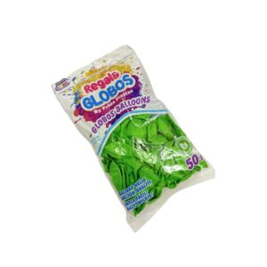 Bolsa de globos Verde Lima