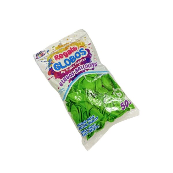 Bolsa de globos Verde Lima