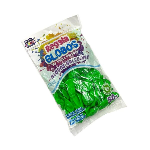 Bolsa de globos Verde Neon