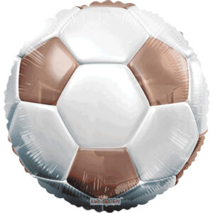 Soccer Blanco y Rose Gold