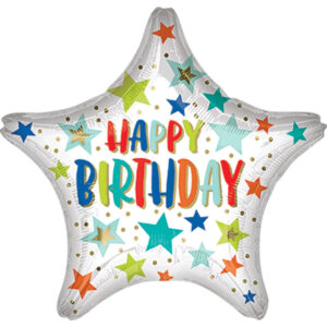 HBD Stars And Dots