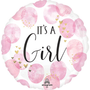 Babygirl Pink Watercolor