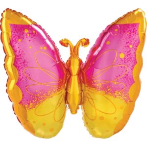 Pink & Yellow Butterfly