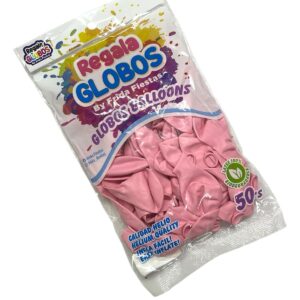 Bolsa de globos Rosa BB Pastel