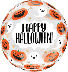 CRYSTAL CLRZ FUN & SPOOKY PUMPKINS & GHOSTS