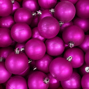 Esfera fucsia mate
