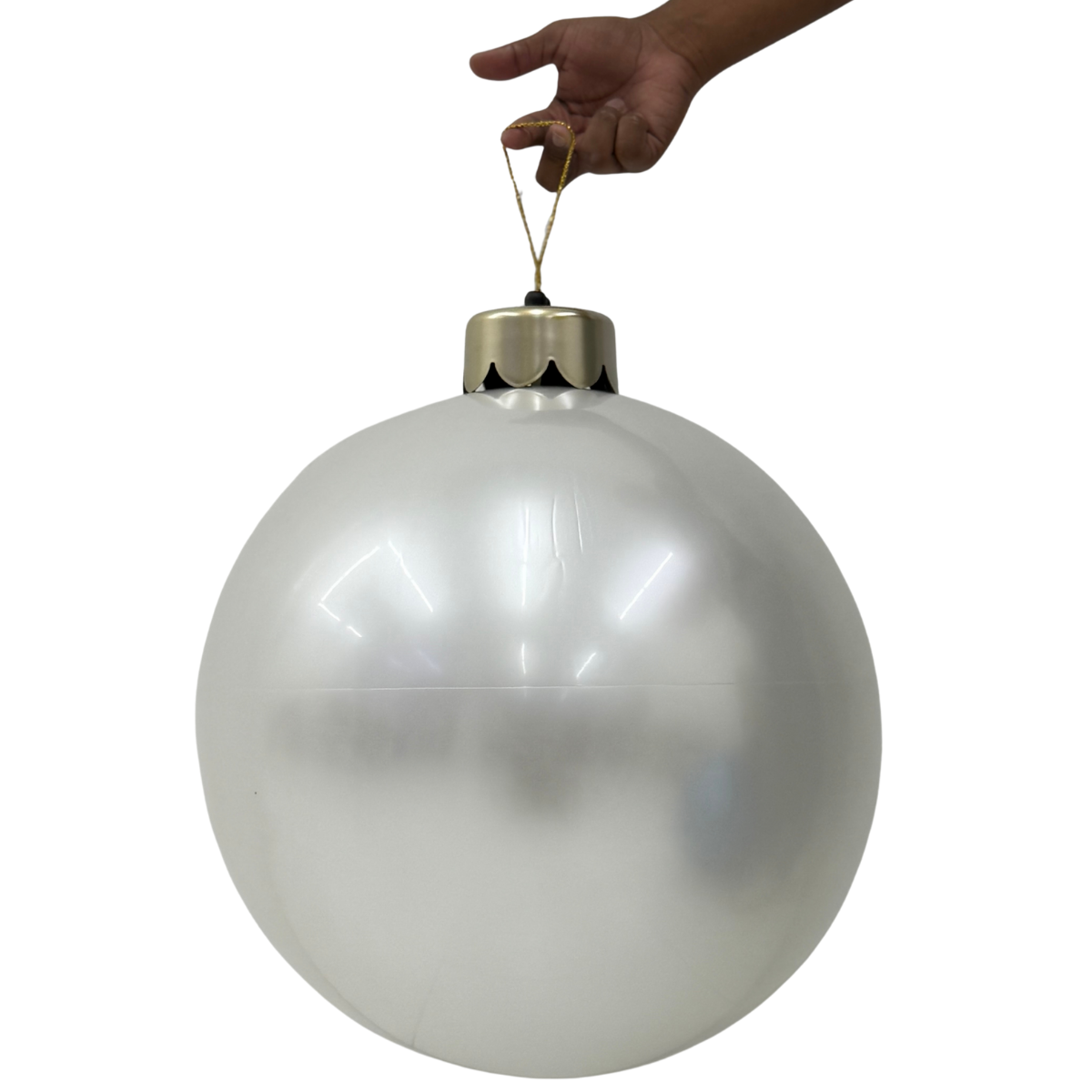 Esfera inflable blanca