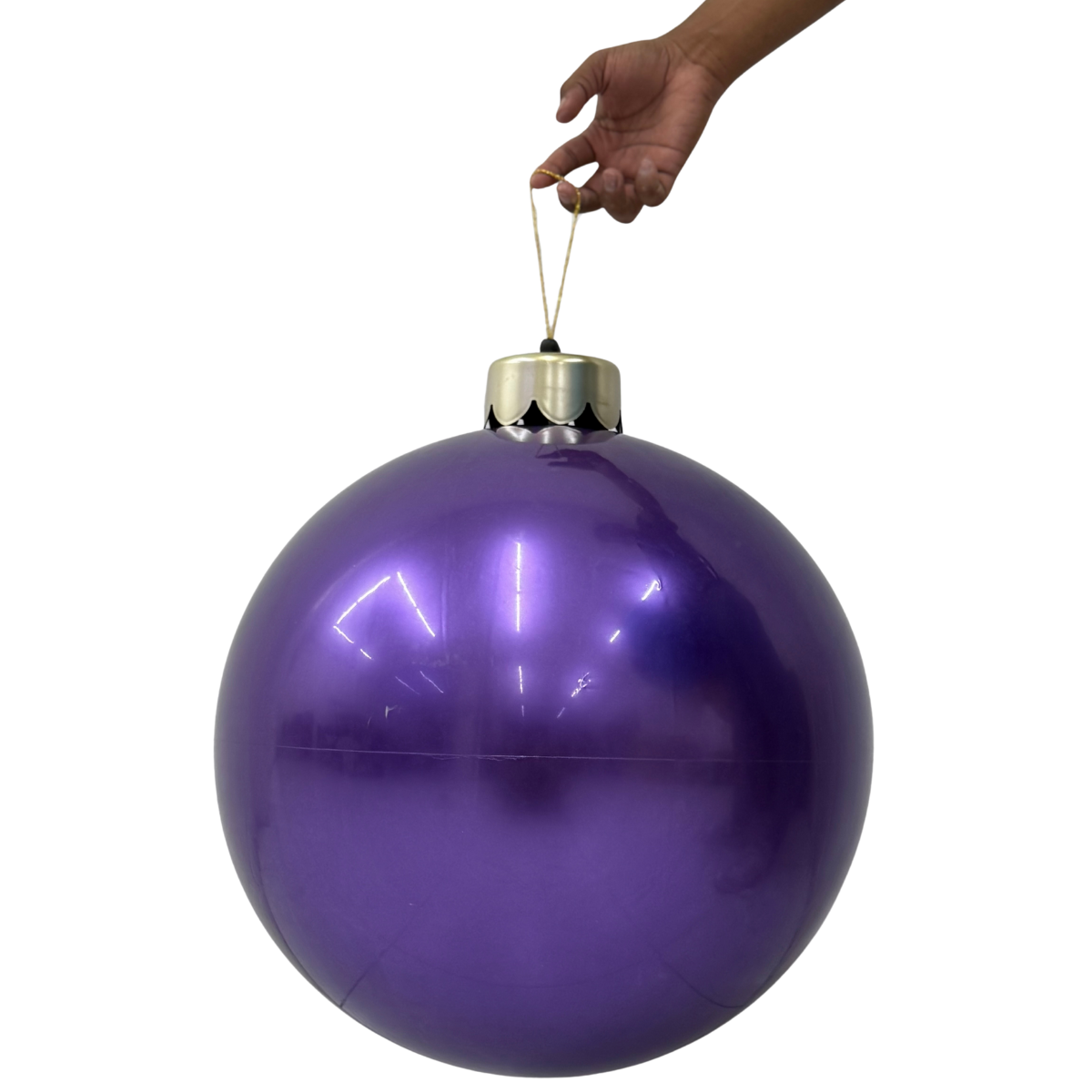 Esfera inflable morada