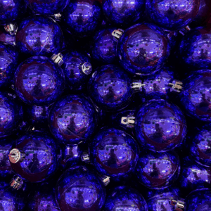Esfera morada brillante