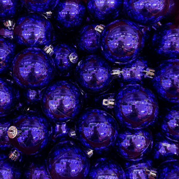 Esfera morada brillante