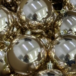 Esfera oro champagne brillante