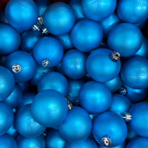 Esfera turquesa mate