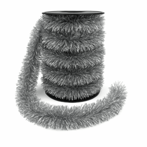Festón metálico plata