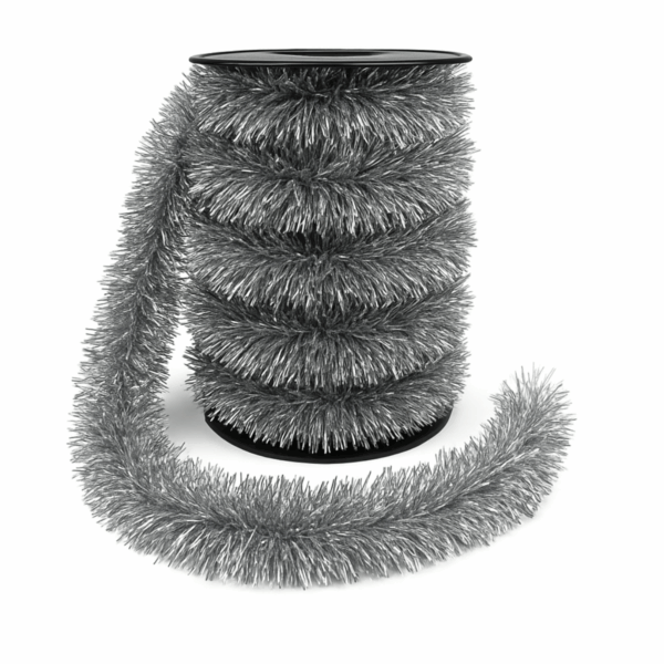 Festón metálico plata