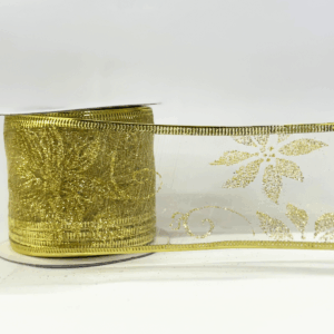 Listón elegante oro diamantado