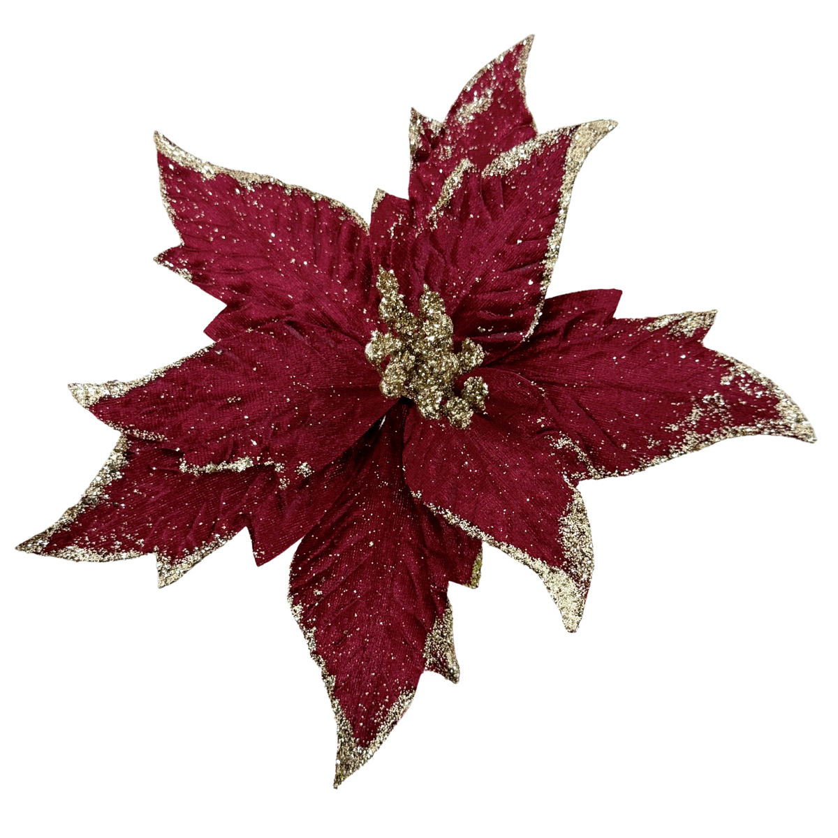 Nochebuena terciopelo diamantada vino