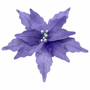 Nochebuena terciopelo morada