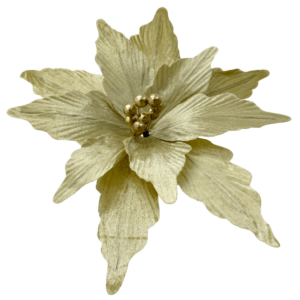 Nochebuena terciopelo oro