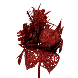 Pick diamantado rojo