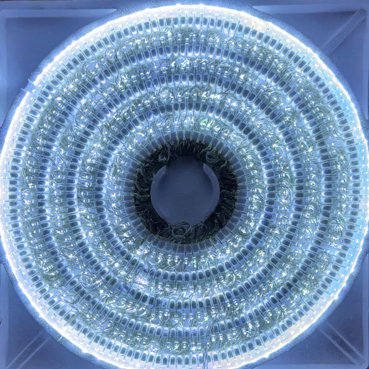 Serie tira transparente led mágica blanca 1000L