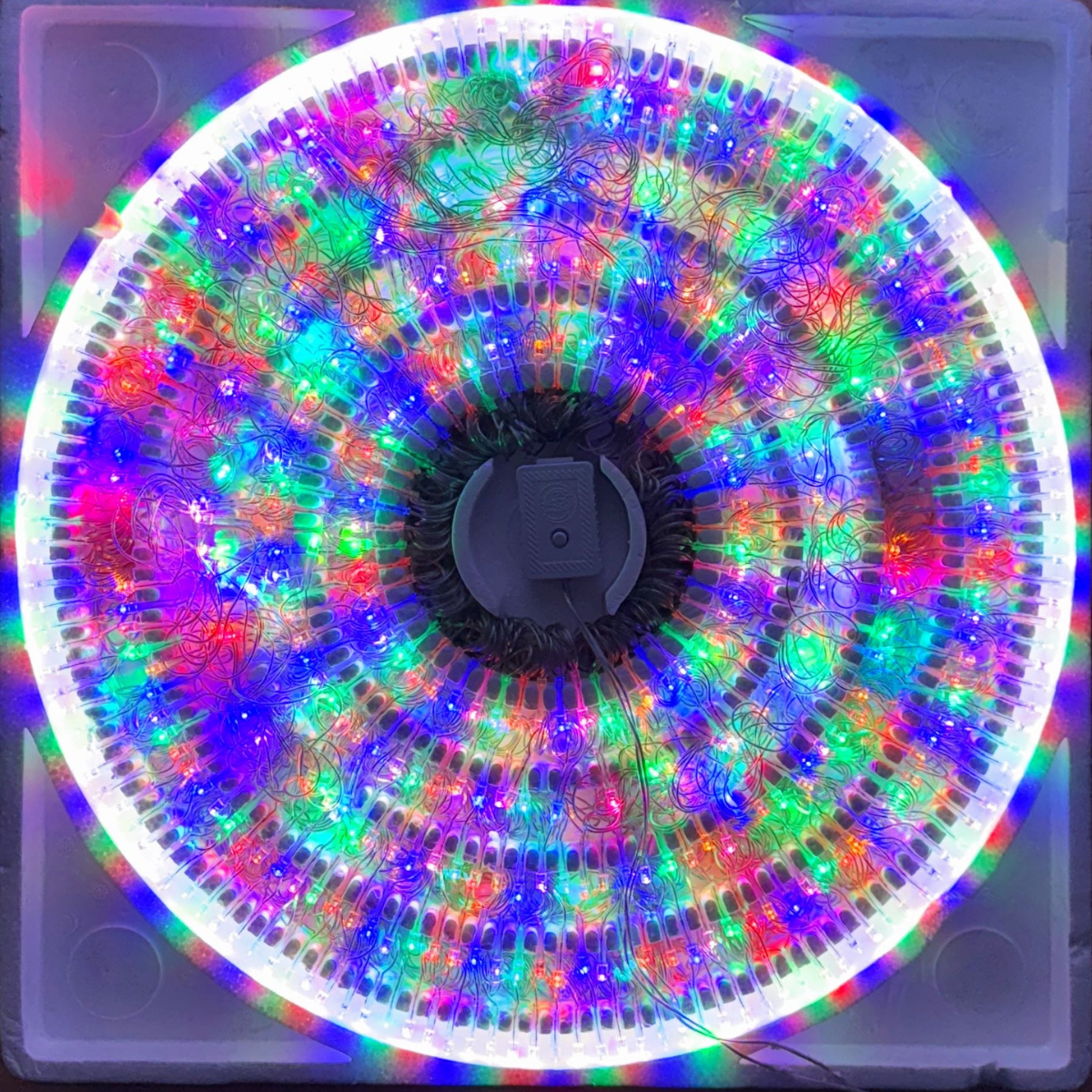 Serie tira transparente led mágica colores 1000L