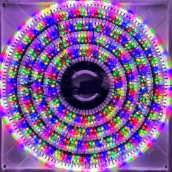 Serie tira verde led mágica colores 500L