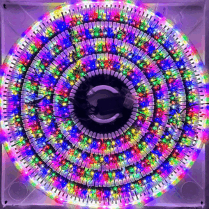 Serie tira verde led mágica colores 500L