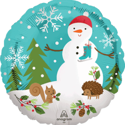 WOODLAND SNOWMAN