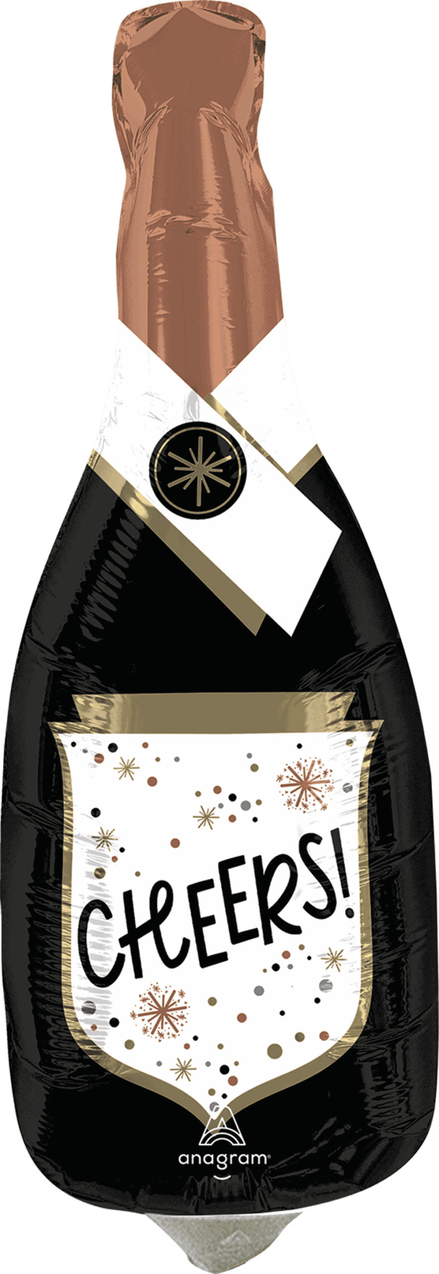 CHEERS CONFETTI BUBBLY BOTTLE