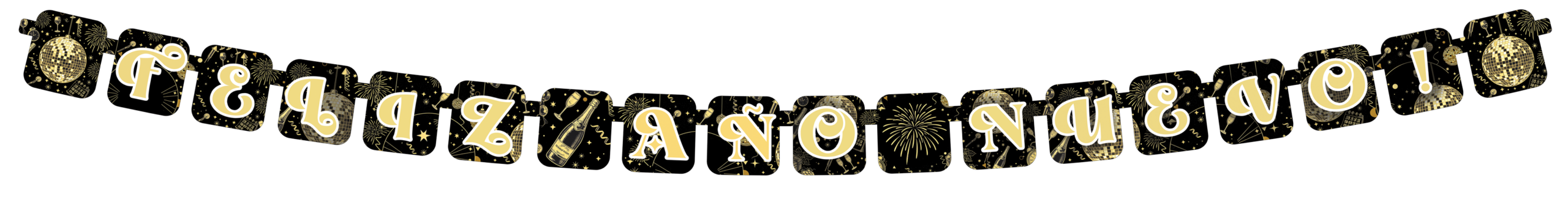 Letrero Móvil Feliz Año Nuevo