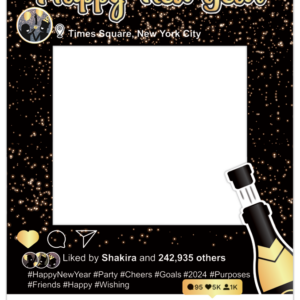 Marco para fotos Año Nuevo