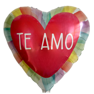 Corazon te amo colores