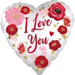SATIN LOVE YOU FLOWERS