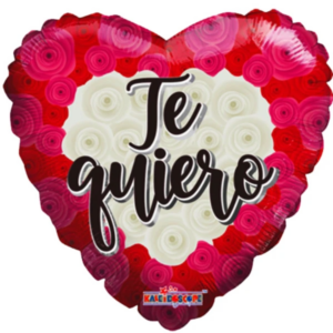 Te quiero rosas borde