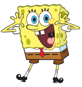 Adorno móvil Bob Esponja