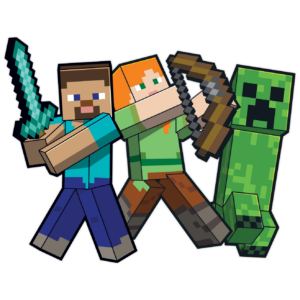 Adorno móvil Minecraft