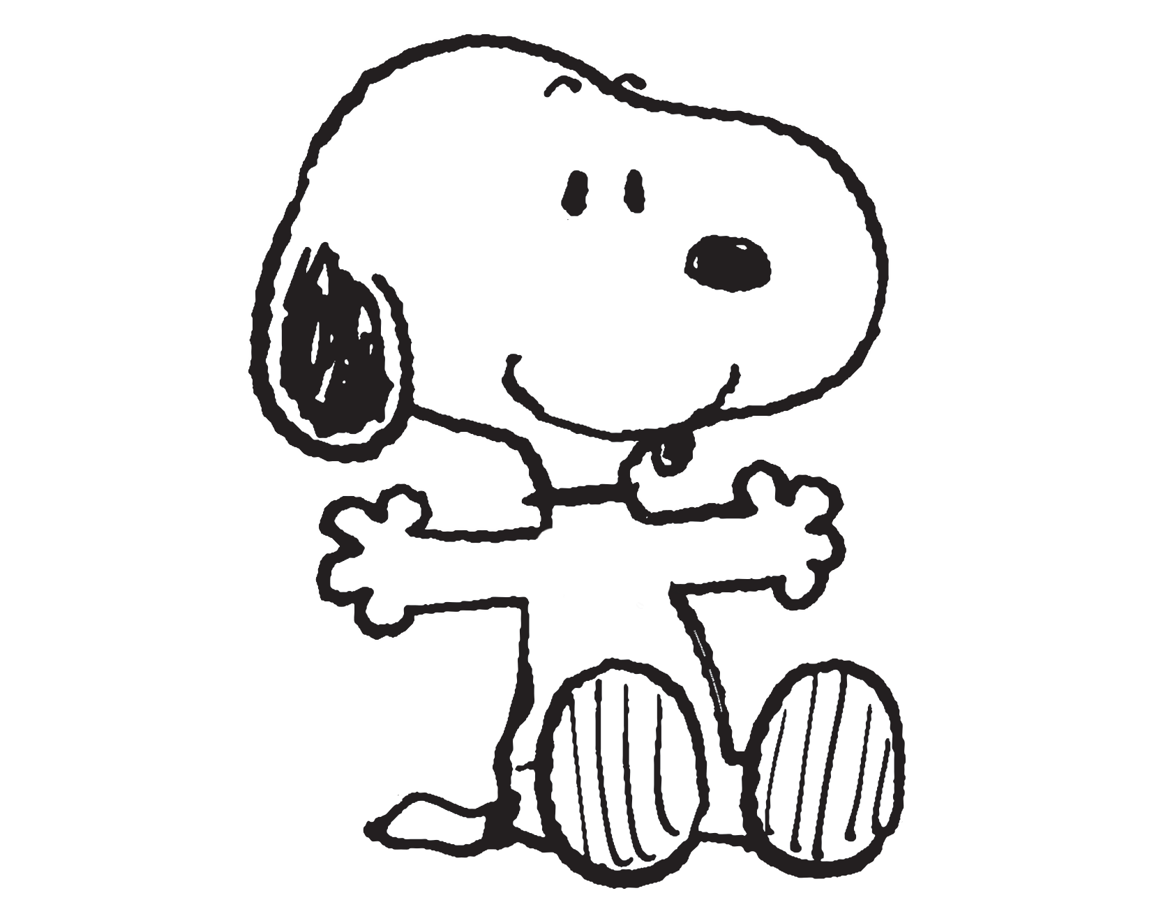 Adorno móvil Snoopy