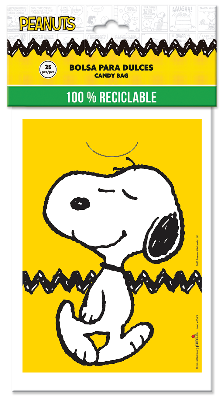 Bolsa de dulces Snoopy