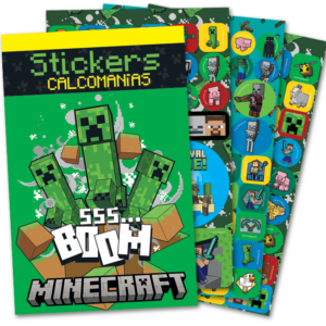 Calcomanía Minecraft