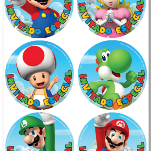 Distintivos Super Mario